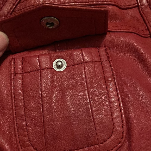 Black Rivet Leather Jacket - Picture 6 of 14